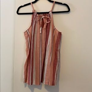 Multicolored Halter Tank